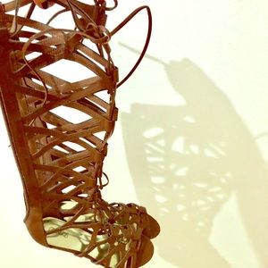 Carlos Brown Gladiator Size 9